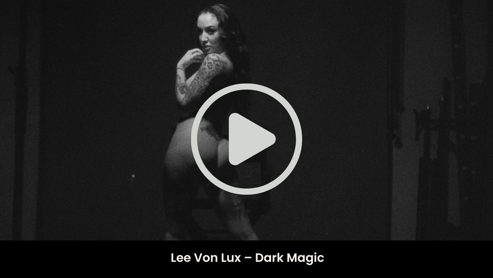 Lee Von Lux dark film cover.